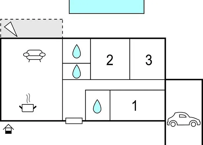 3 Bedroom Cozy In Дом отдыха Sikovo